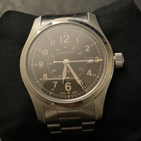 Hamilton Men's H70605193 Khaki Field - Picture 9 of 15